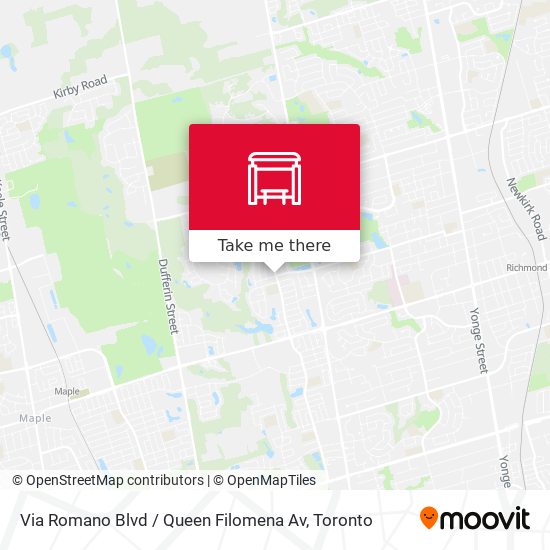 Via Romano Blvd / Queen Filomena Av plan