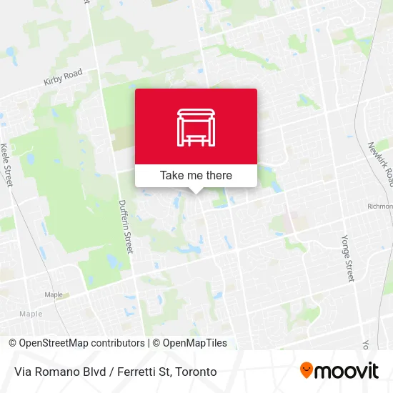 Via Romano Blvd / Ferretti St map