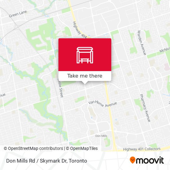 Don Mills Rd / Skymark Dr plan