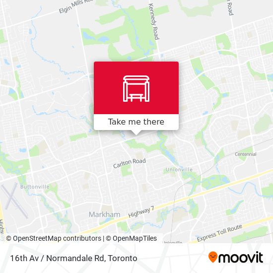 16th Av / Normandale Rd map