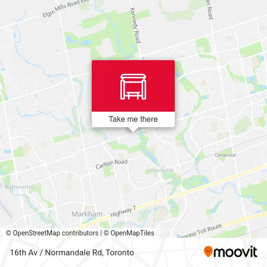 16th Av / Normandale Rd map