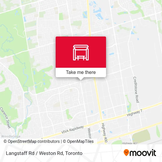Langstaff Rd / Weston Rd plan