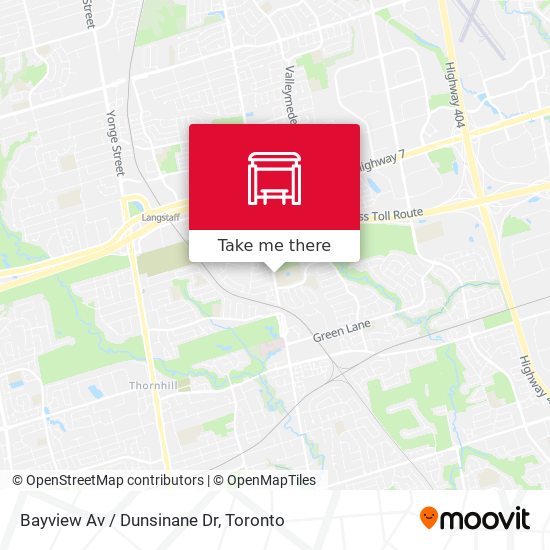 Bayview Av / Dunsinane Dr map