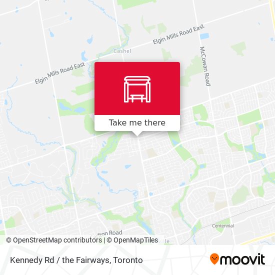 Kennedy Rd / the Fairways map