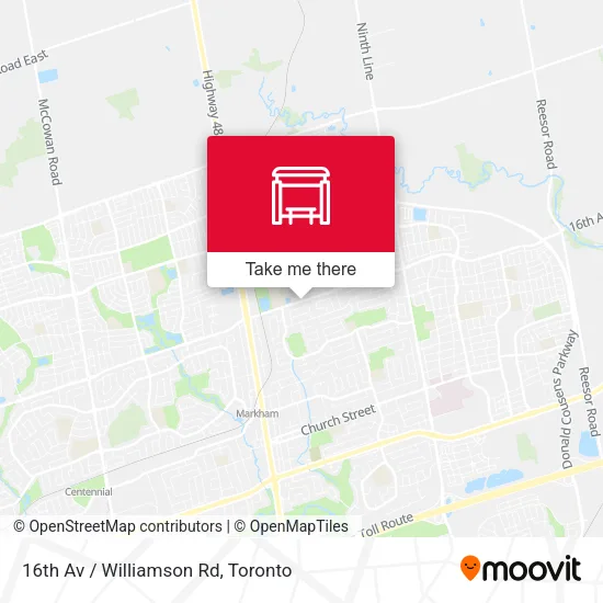 16th Av / Williamson Rd map