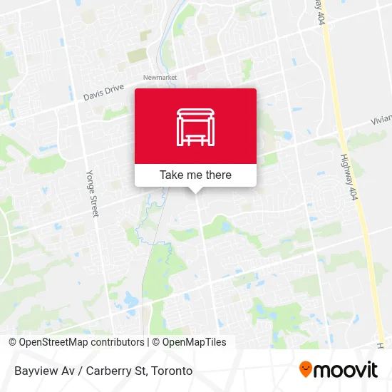 Bayview Av / Carberry St map