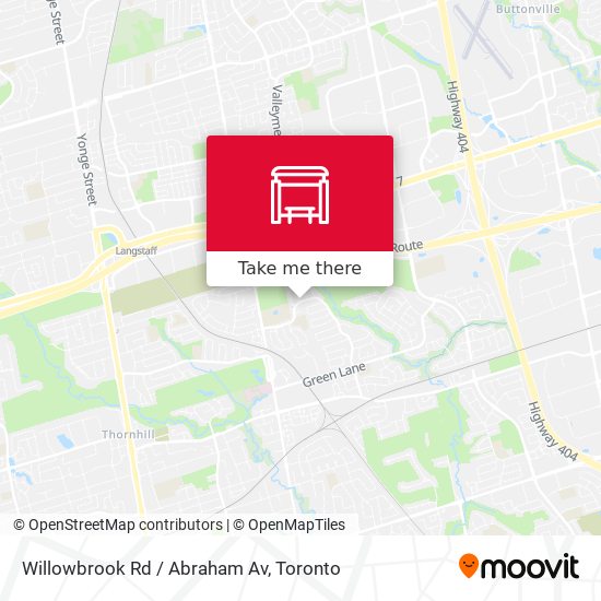 Willowbrook Rd / Abraham Av map