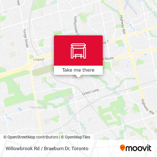 Willowbrook Rd / Braeburn Dr map