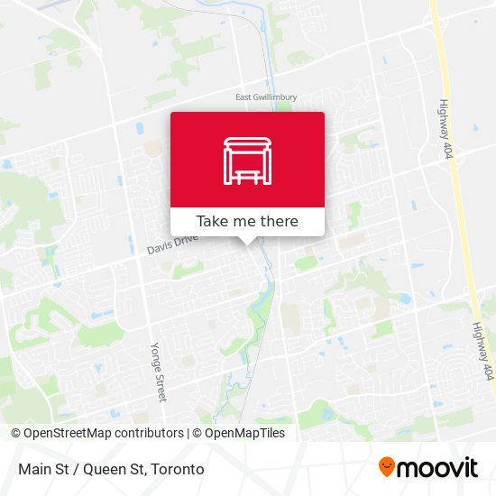 Main St / Queen St map