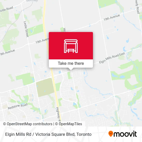 Elgin Mills Rd / Victoria Square Blvd map