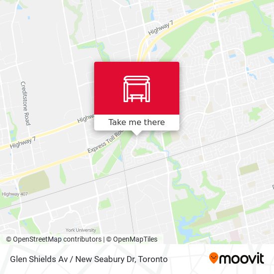 Glen Shields Av / New Seabury Dr map