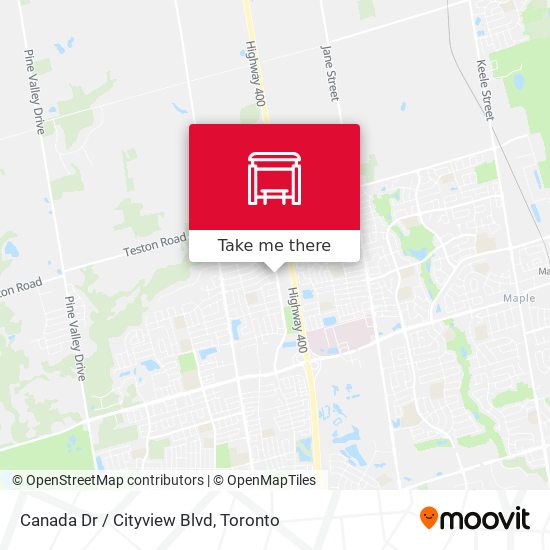 Canada Dr / Cityview Blvd map