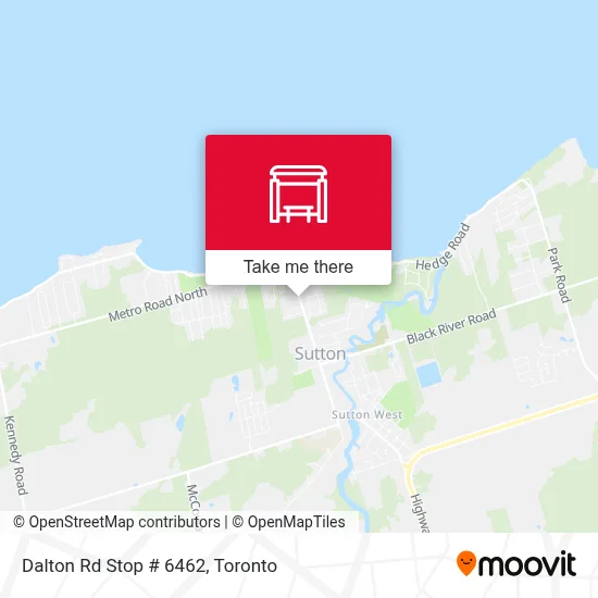 Dalton Rd Stop # 6462 map