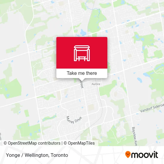 Yonge / Wellington map