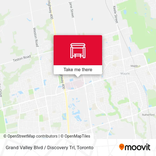 Grand Valley Blvd / Discovery Trl map
