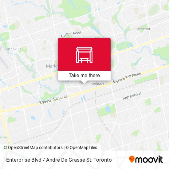 Enterprise Blvd / Andre De Grasse St plan