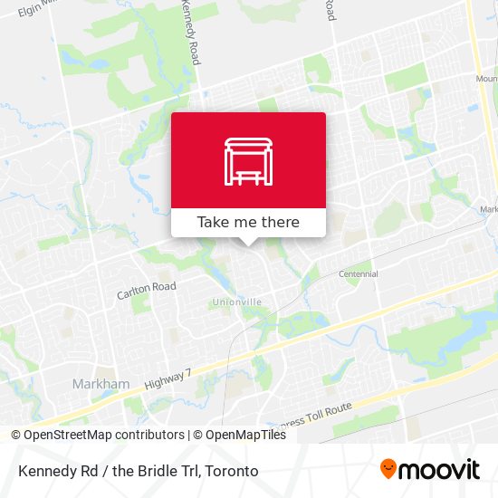 Kennedy Rd / the Bridle Trl map