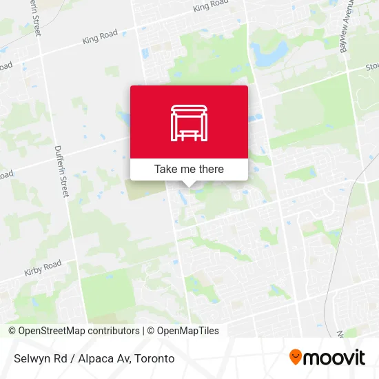 Selwyn Rd / Alpaca Av map