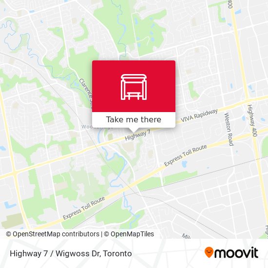 Highway 7 / Wigwoss Dr map