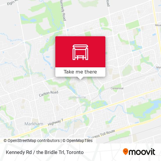 Kennedy Rd / the Bridle Trl map