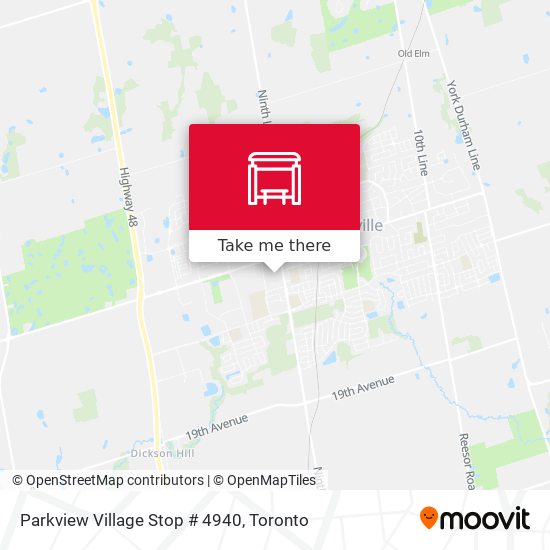 Parkview Village Stop # 4940 map