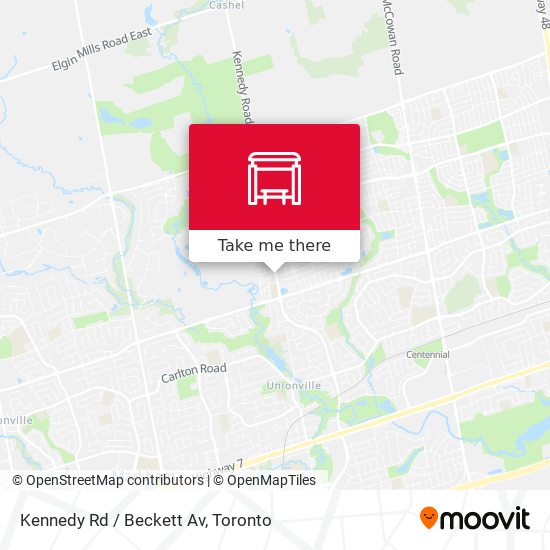 Kennedy Rd / Beckett Av plan