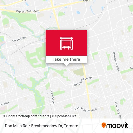Don Mills Rd / Freshmeadow Dr map