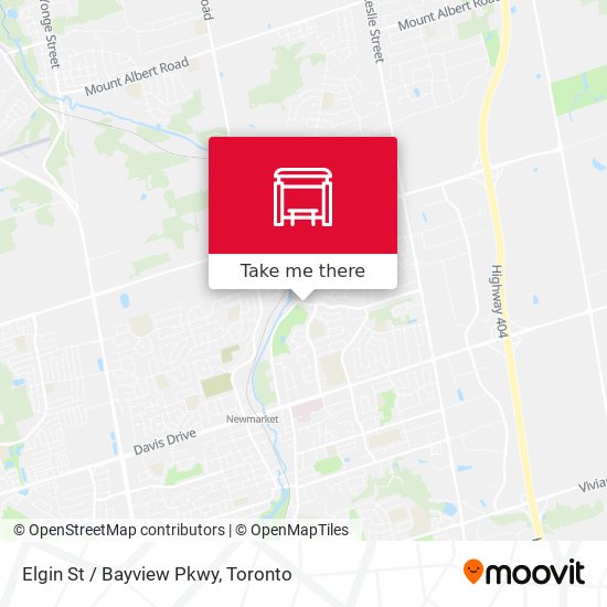 Elgin St / Bayview Pkwy map