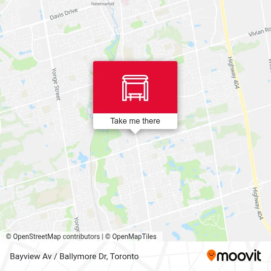 Bayview Av / Ballymore Dr map