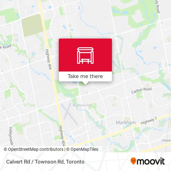 Calvert Rd / Townson Rd plan