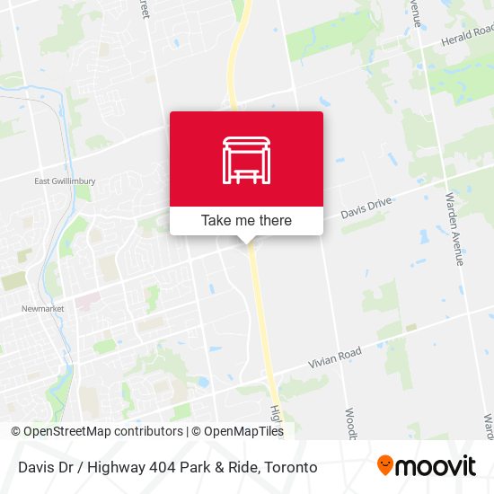 Davis Dr / Highway 404 Park & Ride plan