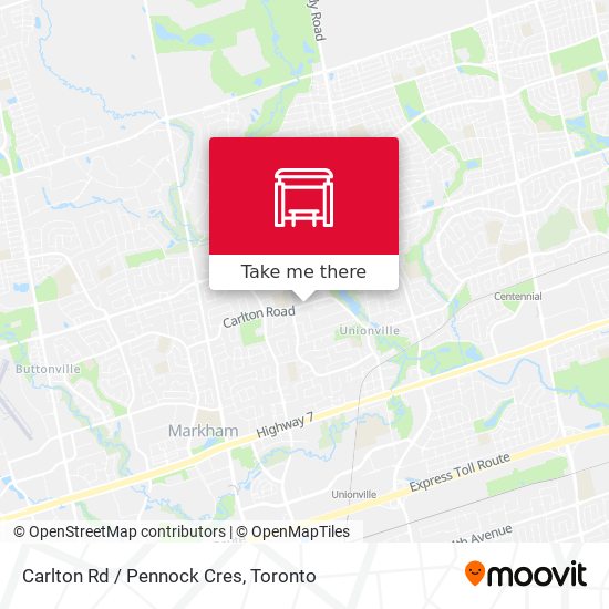 Carlton Rd / Pennock Cres plan