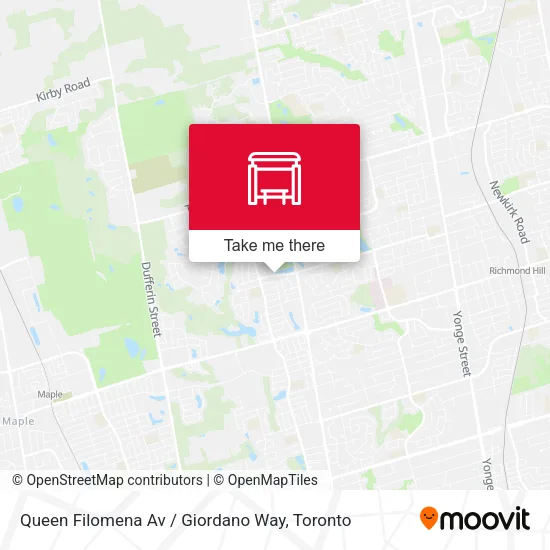Queen Filomena Av / Giordano Way map