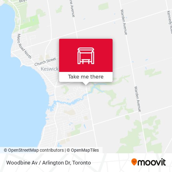 Woodbine Av / Arlington Dr map