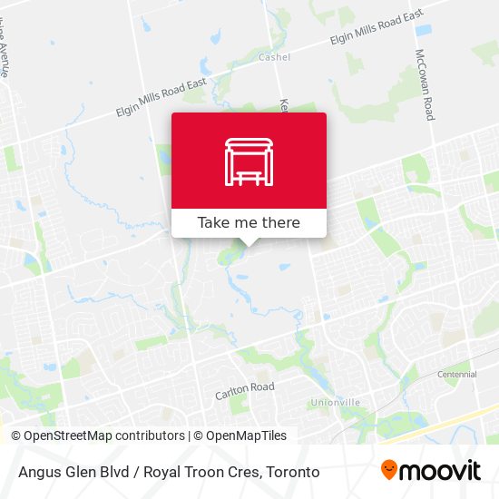 Angus Glen Blvd / Royal Troon Cres map