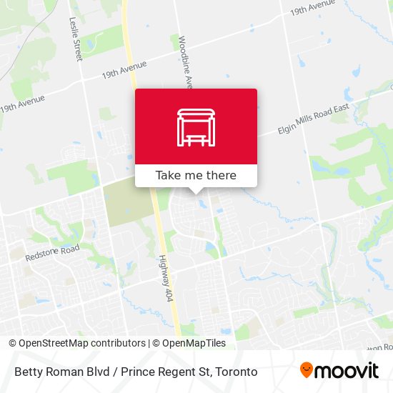 Betty Roman Blvd / Prince Regent St map