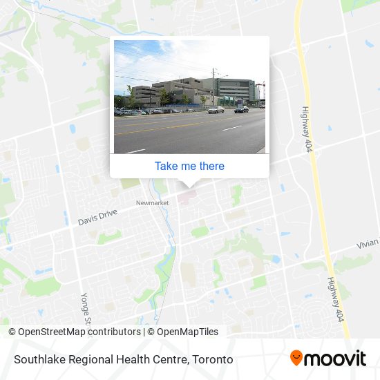 Southlake Regional Health Centre plan