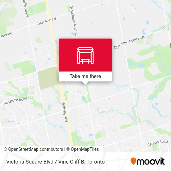 Victoria Square Blvd / Vine Cliff B map