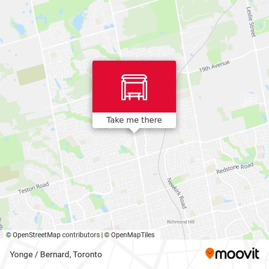 Yonge / Bernard map