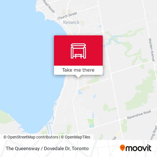 The Queensway / Dovedale Dr map