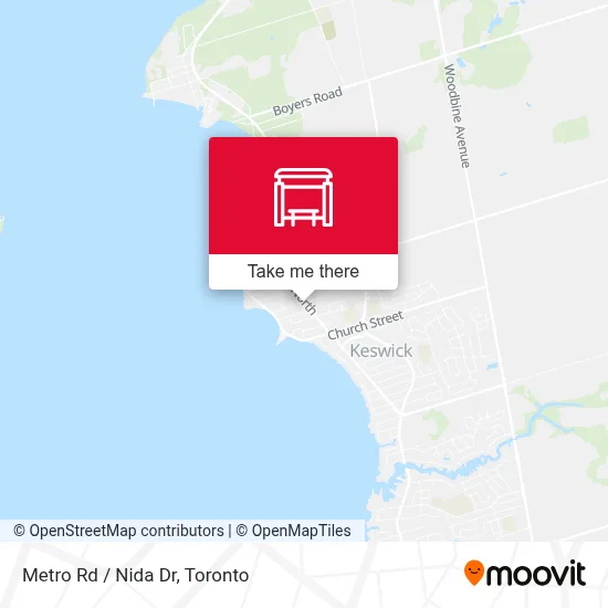 Metro Rd / Nida Dr map