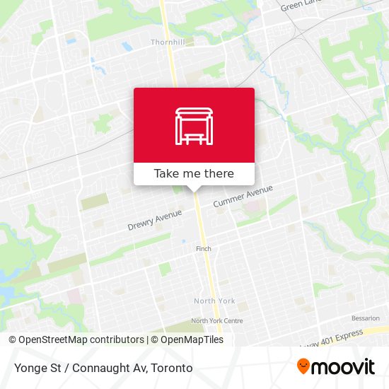 Yonge St / Connaught Av plan