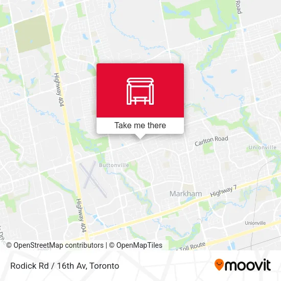 Rodick Rd / 16th Av map