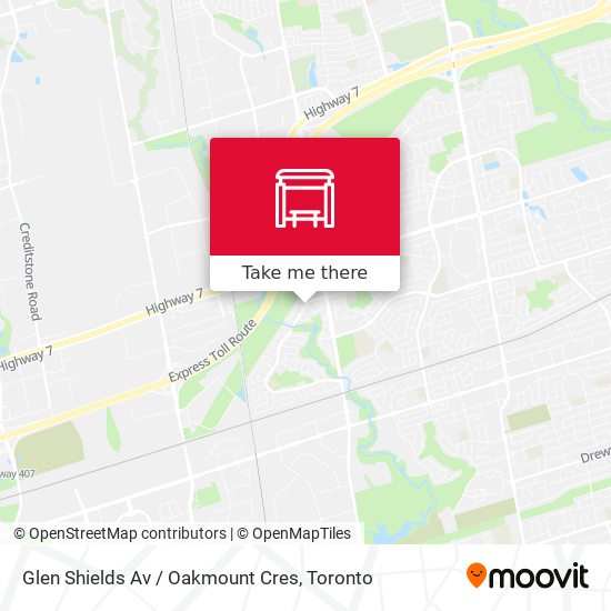 Glen Shields Av / Oakmount Cres map