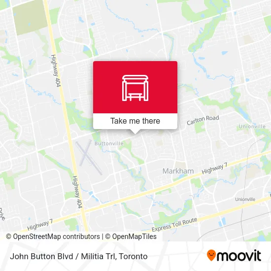 John Button Blvd / Militia Trl map
