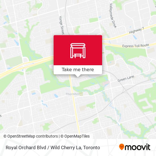 Royal Orchard Blvd / Wild Cherry La plan