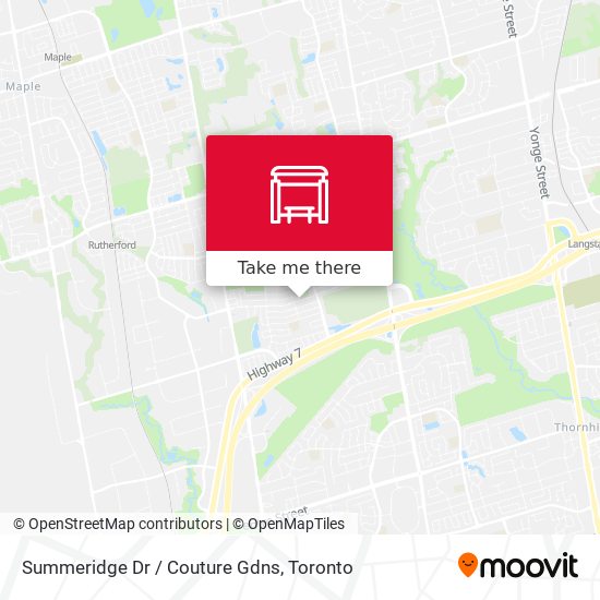 Summeridge Dr / Couture Gdns map