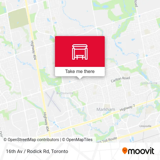 16th Av / Rodick Rd map