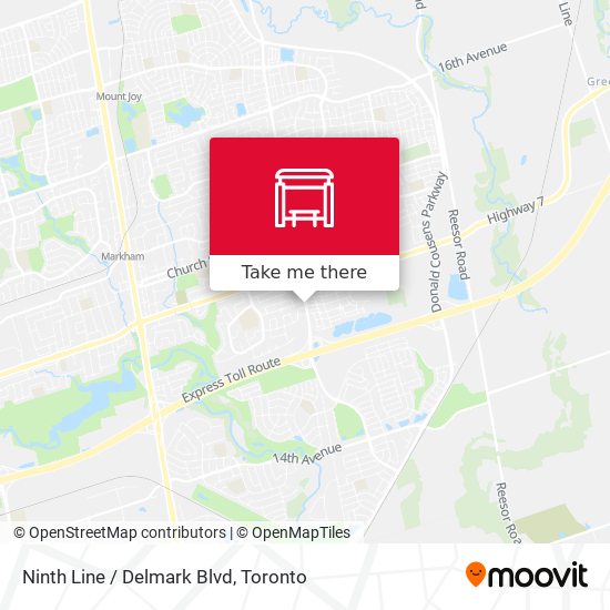 Ninth Line / Delmark Blvd map