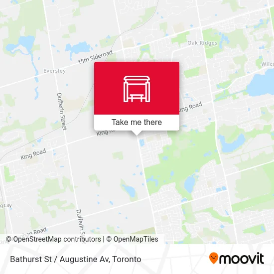 Bathurst St / Augustine Av map